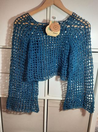 Jersey Crochet bohemio