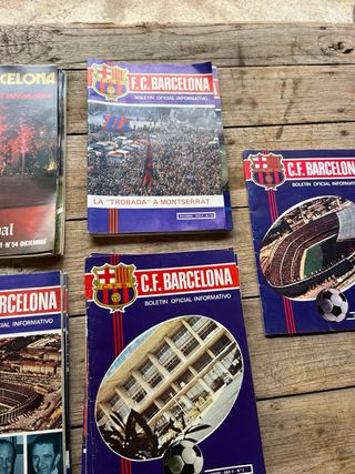 44 Boletines FC Barcelona