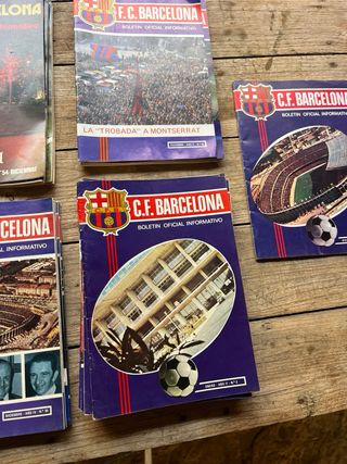 44 Boletines FC Barcelona