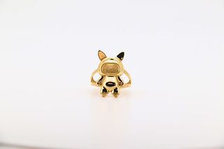 Anillo Labubu Oro 18k