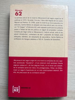 Mecanoscrit del segon origen