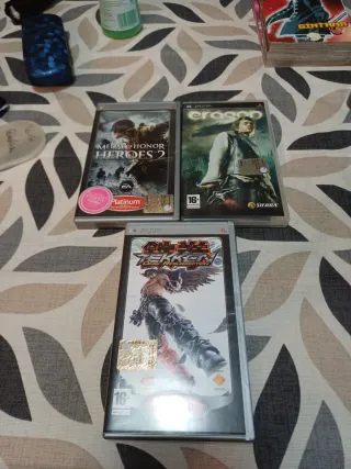 Lotto Giochi PSP: Eragon, Medal of Honor, Tekken