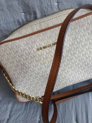 Bolso Michael Kors Beige y Marrón