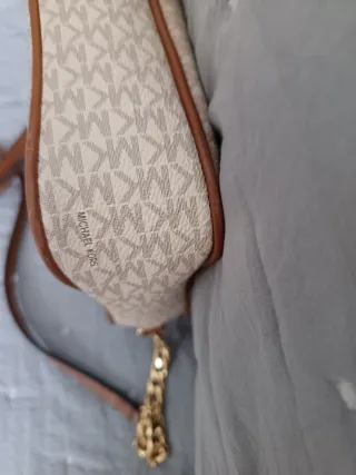 Bolso Michael Kors Beige y Marrón