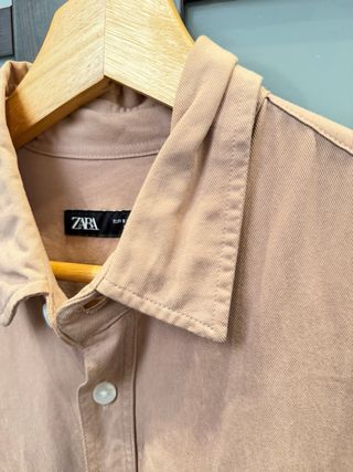 Sobrecamisa Rosa Zara Talla S