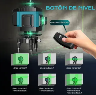 Nivel Láser Autonivelante 360°