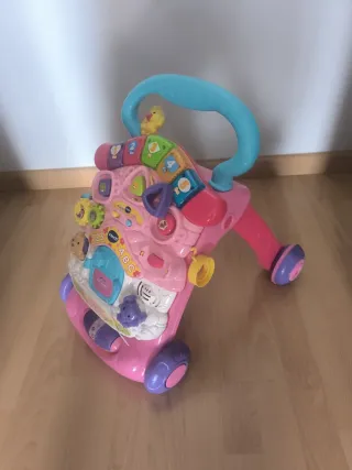Andador VTech 2 en 1 Rosa