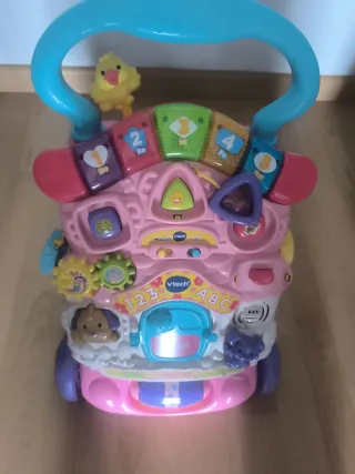 Andador VTech 2 en 1 Rosa