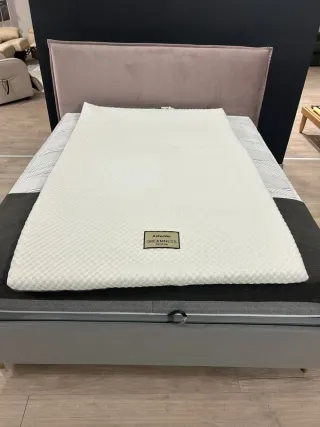 Coprimaterasso/topper sfoderabile antiallergenico