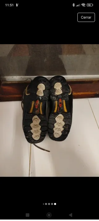 Botas Salomon Talla 37.5 Negro/Gris