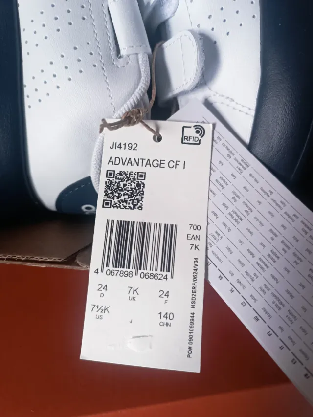 Zapatillas Adidas Advantage CF I Talla 24