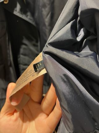 Chaqueta Massimo Dutti Negra con Capucha