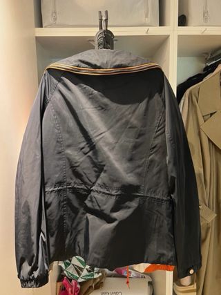 Chaqueta Massimo Dutti Negra con Capucha