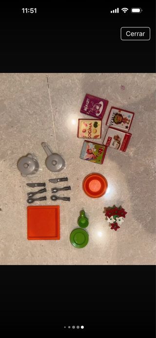 Casa de muñecas barriguitas rosa con accesorios