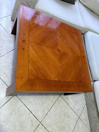 Mesa de comedor extensible con 6 sillas + mesa aux