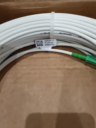 Acometida Fubra óptica 30 y 50m