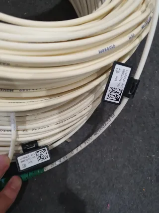 Acometida Fubra óptica 30 y 50m