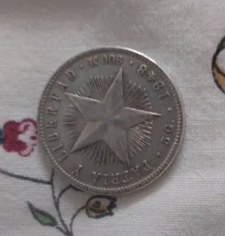 Lote de 12 monedas antiguas Republica de Cuba