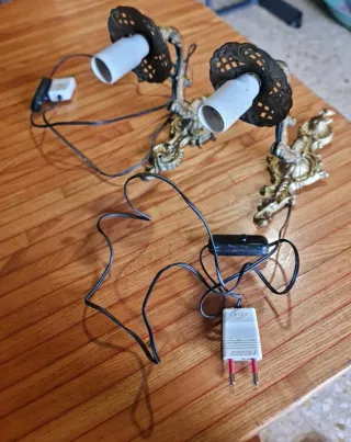 Coppia Applique Vintage Oro