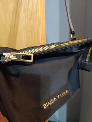 Bolso Bimba y Lola Negro y Rosa