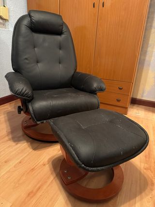 Muebles de madera y cristal