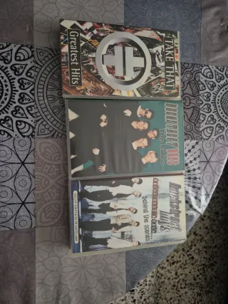 Lotes VHS Take That y Backstreet Boys