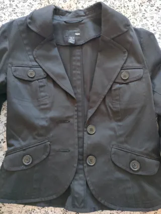 Chaqueta H&M Negra Mujer