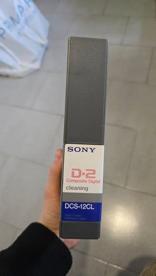 Sony DCS-12CL Cassetta Pulizia Video