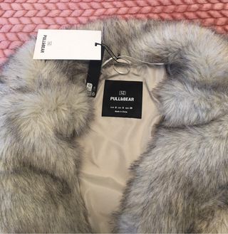 Abrigo pelo Pull&Bear Talla S