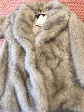 Abrigo pelo Pull&Bear Talla S