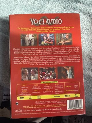 Yo Claudio Serie Completa 6 DVD Histórica