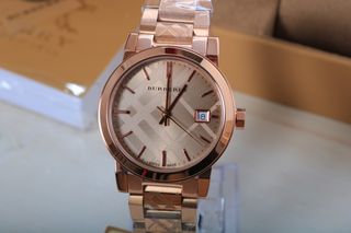 Reloj Burberry Mujer Oro Rosa