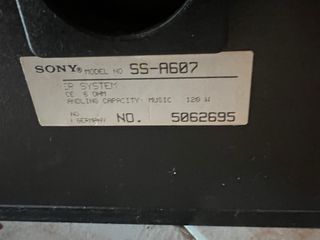 4 Altavoces Negro/Marrón