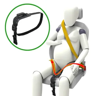 Cinturón seguridad coche embarazada ZUWIT