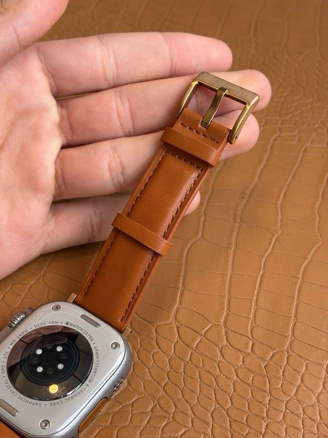 Correa Apple Watch Marrón