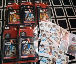 Lote 100 sobres Star Wars