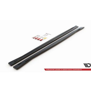 Añadido difusor de taloneras laterales Negro brill