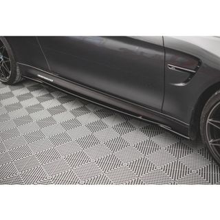 Añadido difusor de taloneras laterales Negro brill