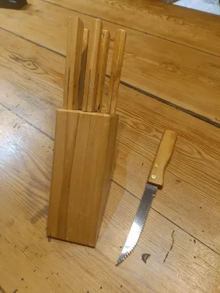 Set 6 Cuchillos de Mesa para Carne