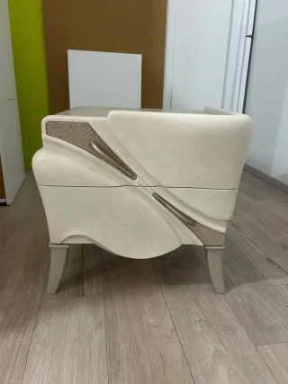 Comodino Adriatica ArtDecò Vintage Bicolore