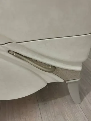 Comodino Adriatica ArtDecò Vintage Bicolore