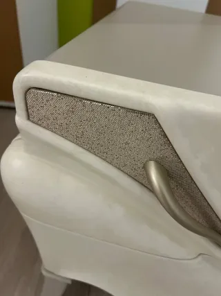 Comodino Adriatica ArtDecò Vintage Bicolore