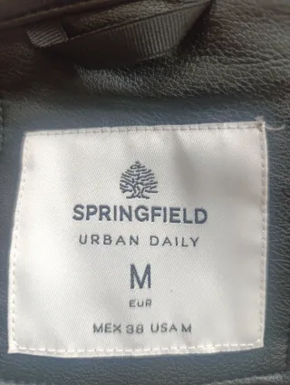 Chaqueta Springfield Negra Talla M