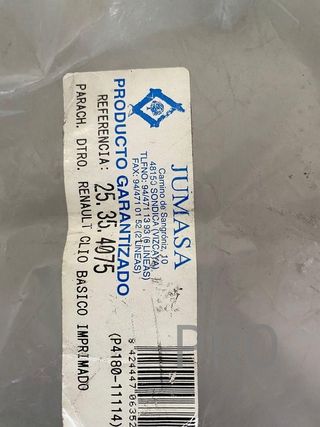 Paragolpes delantero Renault Clio 1 nuevo