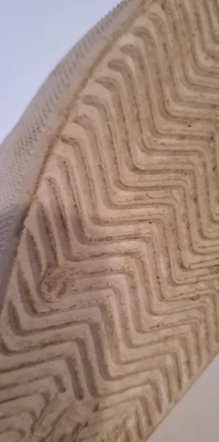 Sneakers bianche e oro tg. 41