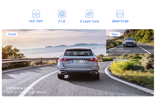 DDPAI Z50 Pro 4K Dual Dash Cam (como nueva)