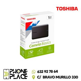 Disco Duro Externo Toshiba Canvio Basics 1TB