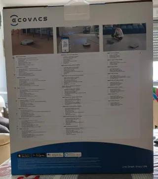 Robot Aspirador y Fregasuelos ECOVACS DEEBOT N8