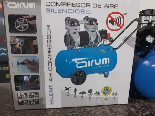 COMPRESOR DE AIRE SILENCIOSO 50LITROS