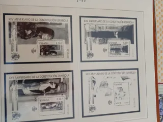 Álbum de sellos 2001 al 2004 con doble hoja Safe